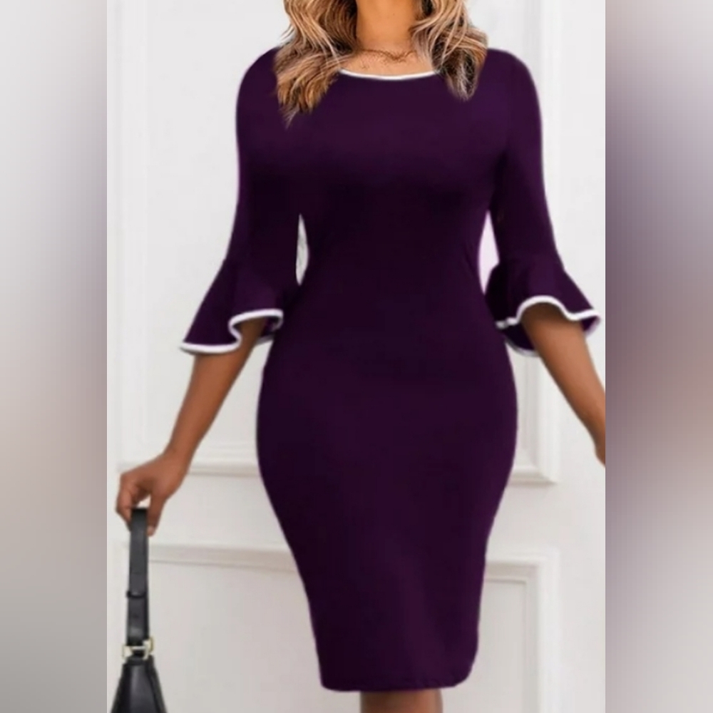 Prelude dress with sparkle trim